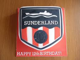 Sunderland football club butterfly pin badge. Sunderland Afc Badge Cake By Sharon Todd Cakesdecor
