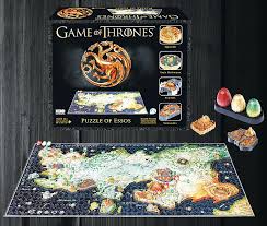 Game of thrones gifts for her. Buy Games Game Of Thrones 4d Puzzle Mini Westeros 1350 Pieces Archonia Com