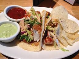 What kind of fish is in baja fish tacos? Bj S Restaurant Mahi Mahi Tacos Another Food Critic