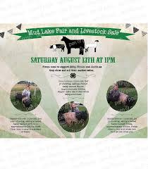 4 H Livestock Buyer Letter Printable Buyer Invitation 4 H And Ffa Livestock Sale Flier Invite Market Lamb Market Steer M Lettering Fair Invitation 4h Fair