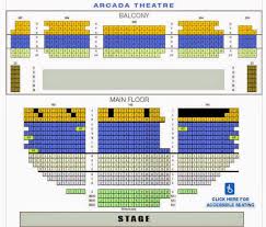 38 Elegant Arcada Theater Seating Chart Picture The Best Chart