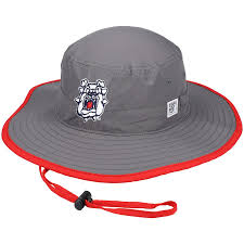 Georgia bulldogs adjustable washable cowboy hat, baseball cap, unisex, park, gym, parade, summer party, outdoor activities cowboy hat black. Fresno State Bulldogs The Game Everyday Ultralight Boonie Bucket Hat Gray