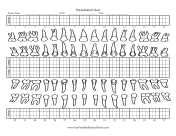 Periodontal Chart Dental Charting Free Dental Dental Hygiene