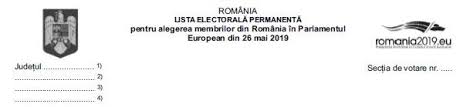 Ei au fost desemnaţi, marţi, prin tragere la sorţi. Hotararea Nr 11 2019 Privind Unele Masuri Pentru Buna Organizare Si Desfasurare A Alegerilor Pentru Membrii Din Romania In Parlamentul European Din Anul 2019 Lege5 Ro