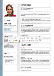 Well Organized Table Formatted And Fully Editable Free Resume Template For Word Free Resume Template Word Resume Template Free Resume Template