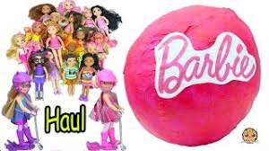The three mystery boxes delight kids with their unique surprises: Giant Ball Doll Haul Barbie Cookie Swirl C Video Youtube
