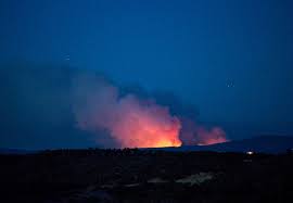 Crews Look For A Foothold To Engage Growing Burro Fire