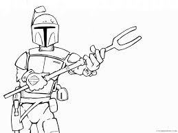 Fett is down to one hand. Boba Fett Coloring Pages Cartoons Boba Fett For Boys 2 Printable 2020 1384 Coloring4free Coloring4free Com