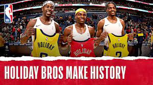 Brothers justin and aaron, both indiana pacers, are also establishing. Holiday Brothers Make History Youtube
