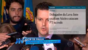 Resultado de imagem para delegados da PF fizeram a campanha para Aécio?
