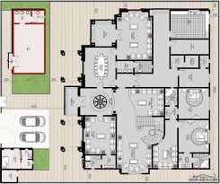 مخطط الفيلا رقم التصميم A9 من مبادرة بيتى 1003 متر مربع 7 غرف نوم Square House Plans Modern Floor Plans House Front Design