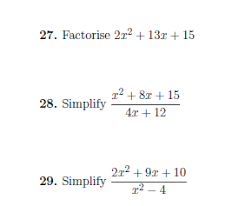 Mixed Algebra Questions Worksheet With Solutions Simplifying Algebraic Expressions Algebraic Expressions Algebra