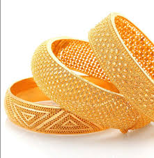 Oh The Sheer Brilliance Of Gold Combined With Your Dazzling Personality Gold Bangles Design Gold Bangles Gold Jewelry Fashion