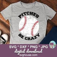 Download Pitches Be Crazy Svg Cut Files For Cricut And Silhouette SVG, PNG, EPS, DXF File