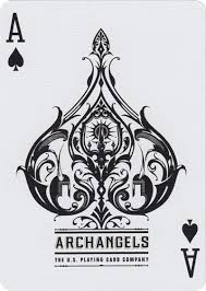Black Ace Of Spades Logo The Ace Of Spades From Bicycle Archangels Playing Cards Playing Cards Bicycle Playing Cards Playing Cards Design