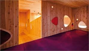 Josef Felder Strasse Kindergarten Designed By Hiendl Schineis Architekten In Germany Ramps Colour And Hi Kindergarten Design Kids Design Amazing Architecture