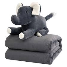 If you're between weights and looking at getting a heavier blanket as recommended, here's what you should do. Therapedic 6 Lb Kids Weighted Blanket With Elephant Plush Toy In Grey Buybuy Baby