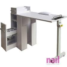 Eurostyle Portable Manicure Table Foldable Nail Table White Portable Manicure Table Manicure Table Pedicure Station