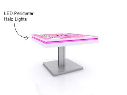 Get connected with bluetooth speakers, usb charging ports, and a wireless charging pad, you'll never be out of the loop. Rent Or Buy Square Coffee Table With Led Rim Usb Charging 2 5x2 Ft Plum Grove
