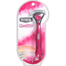 Schick quattro titanium 1 razor and 2 cartridges for sale online | ebay. Schick Quattro For Women Razor 1 Razor Handle Plus 2 Refill Razor Blades Walmart Com Walmart Com