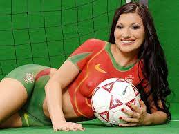 Body Panting Football Body Painting Costum Portugal