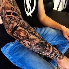 The sleeve tattoo in the design below expresses such an appealing design that reflects beautifully on te wearer. 125 Best Arm Tattoos For Men Cool Ideas Designs 2021 Guide