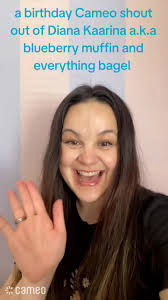 Diana Kaarina's Unique Birthday Cameo Shout Out