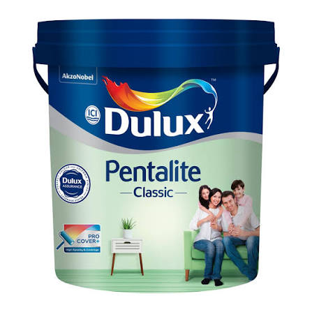 Dulux Pentalite Classic Interior Paint 16 Liter With 4 Years Dulux Assurance Warranty