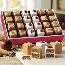 The Swiss Colony Caramel Apple Petits Fours Learn More By Visiting The Image Link Chocolate Bonbons Packaging Mini Pastries Fun Desserts
