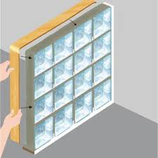 Comment Poser Des Briques De Verre Bricolage Salle De Bain Brique En Verre Paroi De Douche