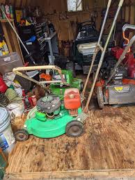 Image result for Power Lawnmower Orange 1972 Fleet