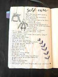 Self Care Bullet Journal Page Bulletjournal Goals Bullet Journal Bullet Journal Writing Bullet Journal Ideas Pages