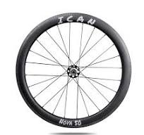 Nova 50 700C Carbono Ruedas de Bicicleta de Carretera llanta Freno Trasero  2: 1 radios 1402g 25 mm Externo, 18,35 mm Interno Balance de Ancho de ...