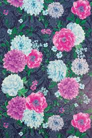 It is a slightly greenish shade of cyan. Duchess Garden Wallpaper In Pink Magenta And Turquoise From The Belvoir Collection By Matthew Williamson At Burkedecor Burke Decor