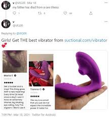 It was amazing to see the catapult effect. Viral Tweet Advertisement Plugs Twitter Vibrator Ad Know Your Meme