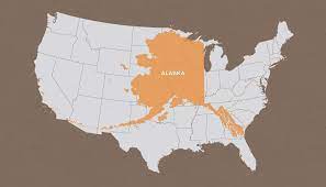 He admitted that his segment topping texas is copied from an older version published in. How Big Is Alaska Alaska Org