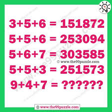 We did not find results for: Math Equation Puzzle With Solution Logic Puzzles The 99 Puzzle