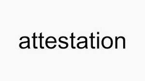 Claim the best deals on english courses a. How To Pronounce Attestation Youtube