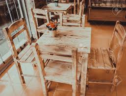 With a wide variety of styles and materials, coffee tables from ashley homestore are a great option if you need durability and versatility. Retro Vintage View Of Pastel Coffee Shop With Wooden Tables And Chairs In Balat Old Town Of Istanbul Turkey Outdoor Cafe Photo In Vintage Image Style Istanbul Turkey Stock Photo Picture And Royalty
