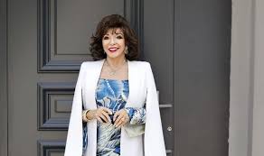 In 1983, she was awarded a star on the hollywood walk of fame.she has been recognized for her philanthropy, particularly her. Dame Joan Collins 88 Puts Us In The Shades With Chic Look On Spain Trip Celebrity News Showbiz Tv Express Co Uk