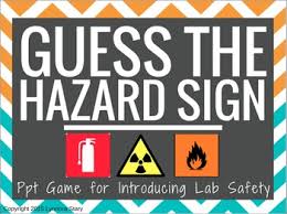 Any poisonous substance which may be harmful to the environmen…. Science Lab Safety Hazard Sign Posters Powerpoint Game Printable
