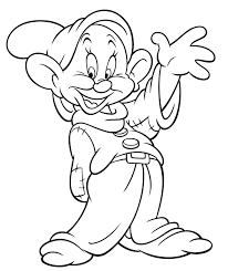 Dopey doing a handstand #snowwhite. Walt Disney World Coloring Pages The Disney Nerds Podcast
