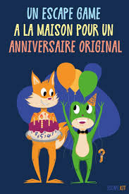 Un Anniversaire Original Anniversaire Original Maison Enfant Anniversaire