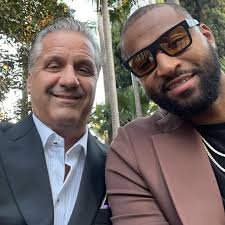 Hanging with DeMarcus Cousins at Anthony Davis' wedding!