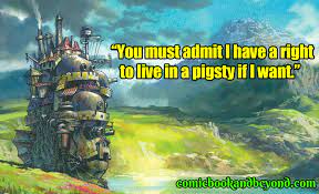 Howl's moving castle {sentence starters} i'd appreciate it if you wouldn't torment my friend. they say that the best blaze burns brightest, when circumstances are at their worst. i feel terrible, like there's a weight on my chest. your hair looks just like starlight. 100 Howl S Moving Castle Quotes Based On The 2004 Japanese Animated Fantasy Film Comic Books Beyond
