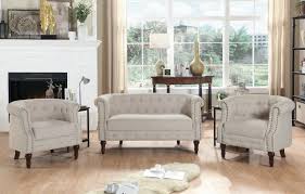 This set has a hardwood frame construction and elegant diamond pattern stitching on the back cushions. Lark Manor Elizabeth Street 3 Piece Living Room Set Reviews Wayfair