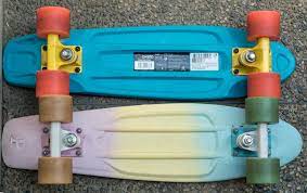 I wanted a small skateboard for transport and a little bit of fun. Adventure Nomad Penny Board Vs Oxelo Yamba
