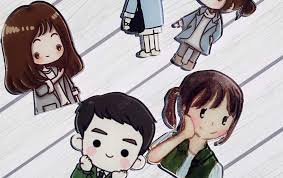  Keren 30 Gambar Kartun Drama Korea Dots 1 Pc Hot Sale Cartoon Acrylic Brooch Descendants Of The Sun Download De Stories For Kids Drama Korea Free Clip Art