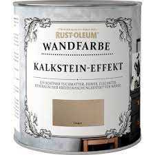 Rust Oleum Kalkstein Effekt Wandfarbe Taupe Matt 1 L Kaufen Bei Obi