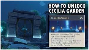 First players will need to locate the cecilia gardens domain, which can be found by traveling northwest of wolvendom. Genshin Impact How To Unlock Cecilia Garden Youtube